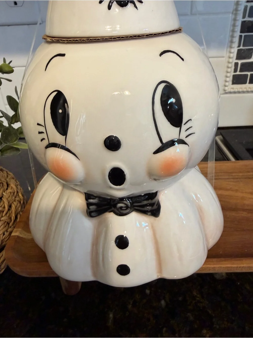 Johanna Parker Ghost Gus Cookie Jar Canister